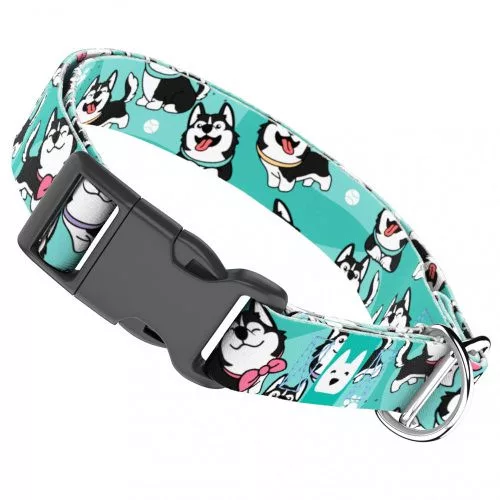 april&june Husky mintás nyakörv