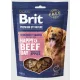 BRIT Premium by Nature Félnedves jutalomfalat kutyáknak Marhahús almával 180 g