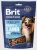 BRIT Premium by Nature Félnedves jutalomfalat kutyáknak Lazac kaporral 180 g