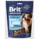BRIT Premium by Nature Félnedves jutalomfalat kutyáknak Lazac kaporral 180 g
