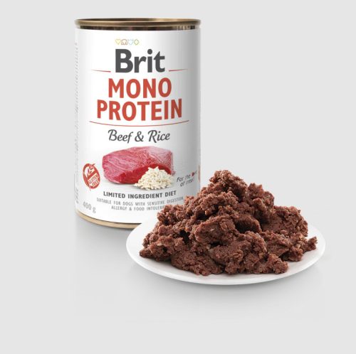Brit Mono Protein konzerv - MARHA & BARNARIZS 400 gramm