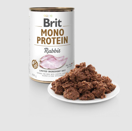 Brit Mono Protein konzerv - NYÚL 400 gramm