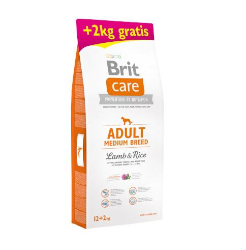 Brit Care Hipoallergén Adult Medium Breed Lamb & Rice