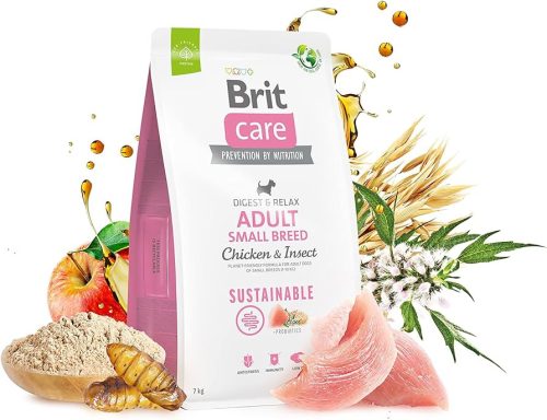 Brit Care ADULT - Small breed Chicken & Insect Sustainable - Fenntartható