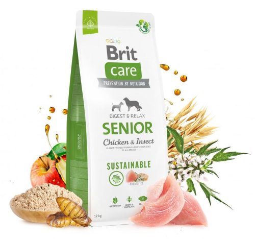 Brit Care SENIOR Chicken & Insect Sustainable - Fenntartható
