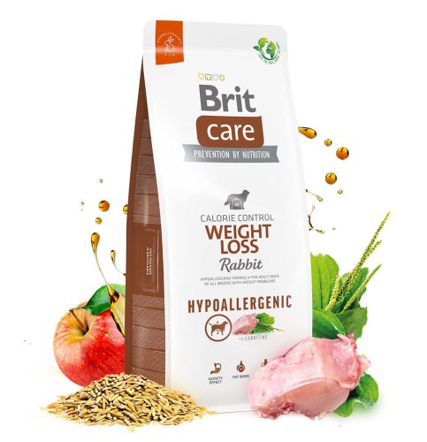 Brit Care Hipoallergén Weight Loss Rabbit & Rice