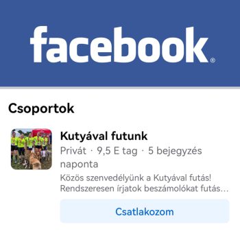 Kutyával futunk 