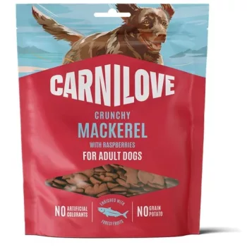   Carnilove Dog Crunchy Snack Mackerel With Raspberries - Makréla Málnával 200g