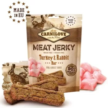 Carnilove Jerky Snack pulyka & nyúl - 100g