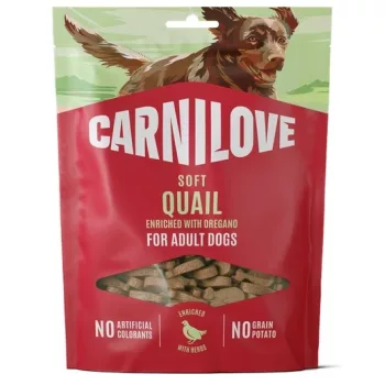   Carnilove Dog Soft Snack Quail Enriched With Oregano - Fürj Oreganóval 200g