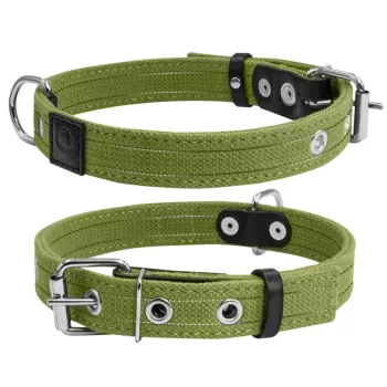   CoLLaR Canvas dupla régetű vastag pamut nyakörv - KIFUTÓ MODELL