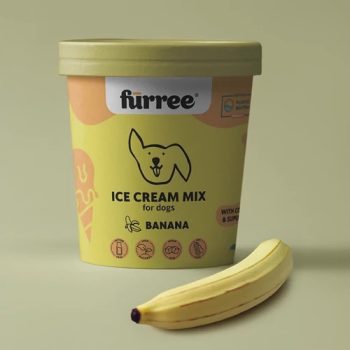 Fürree fagyipor kutyáknak kollagénnel - BANÁN