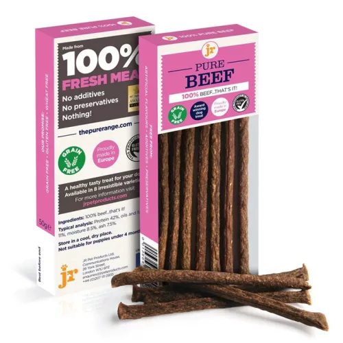 100% marhahús stick 50 g, JR Pet Products