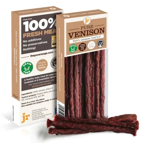 100% szarvashús stick 50 g, JR Pet Products