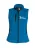 Kutyával futunk logózott női softshell mellény - Királykék