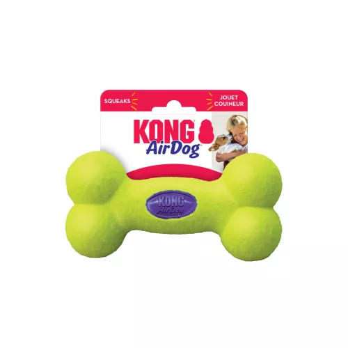 KONG Airdog Squeaker Bone M - csont alakú sípolós játék