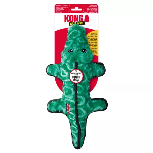 Kong Ballistic Alligator plüss játék