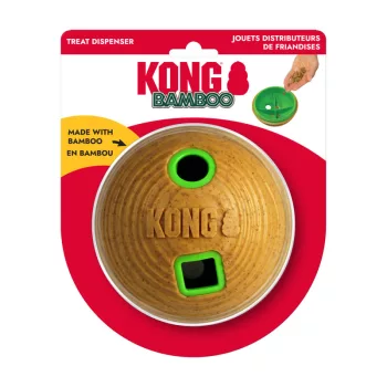 KONG Bamboo Feeder Ball - jutalomfalat-adagoló labda