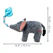 KONG  Bendeez Elephant - köteles elefánt plüssjáték