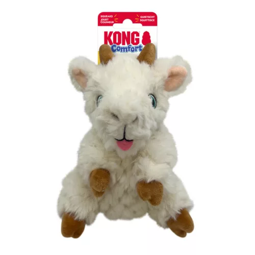 KONG Comfort Tykes - Kecske plüss játék