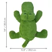 KONG Cozie Ali Alligator - Aligátor formájú csipogós plüssjáték