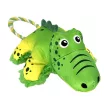 KONG Cozie Tuggz Alligator - aligátor formájú csipogós plüssjáték