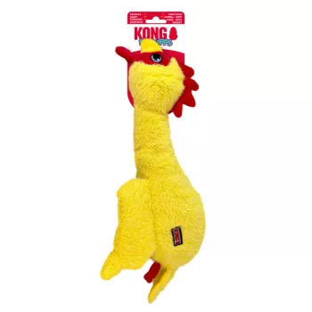 KONG Scruffs Chicken - csirke plüssjáték