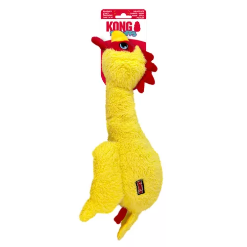 KONG Scruffs Chicken - csirke plüssjáték