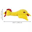 KONG Scruffs Chicken - csirke plüssjáték