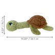 KONG Scruffs Turtle - teknős plüssjáték