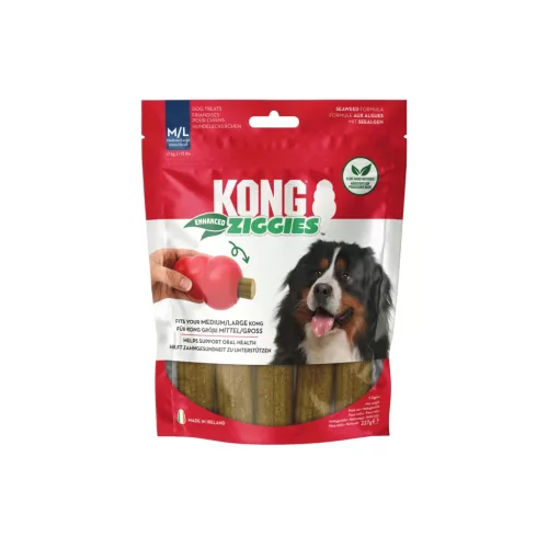 KONG Enhanced Ziggies M/L - rágórúd