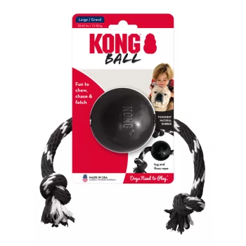KONG Extreme Ball L köteles labda