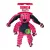 KONG Floppy Knots Bunny - pink nyuszi plüssjáték