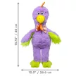 Kong Knots Chicken M/L - csirke plüssjáték