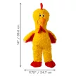 Kong Knots Chicken M/L - csirke plüssjáték