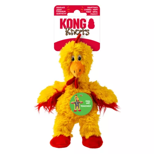 Kong Knots Chicken S - csirke plüssjáték