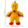 Kong Knots Chicken S - csirke plüssjáték