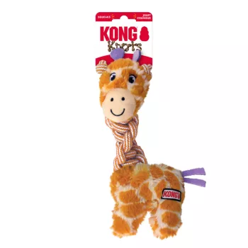 KONG Knots Twists Zsiráf köteles játék