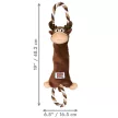 KONG Knots Tugger Moose - rénszarvas köteles plüssjáték