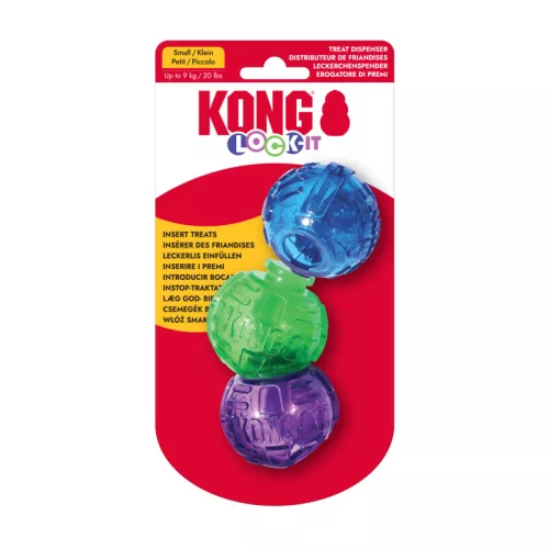 KONG Lock-It 3-Pack – jutalomfalatos puzzle játék (S)