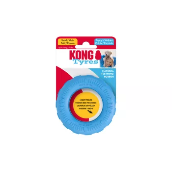 KONG Puppy Tyre S abroncs formájú rágójáték