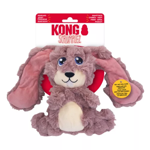 KONG Scrumplez Bunny - nyuszi plüssjáték