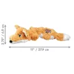 KONG Scrunch Knots Fox - Róka köteles plüssjáték