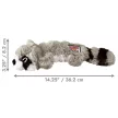 KONG Scrunch Knots Racoon - Mosómedve köteles plüssjáték