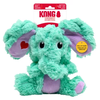 KONG Valentines Scrumplez Elephant - elefánt plüssjáték