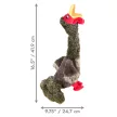 KONG Shakers Honkers Turkey - pulyka formájú csipogós plüssjáték