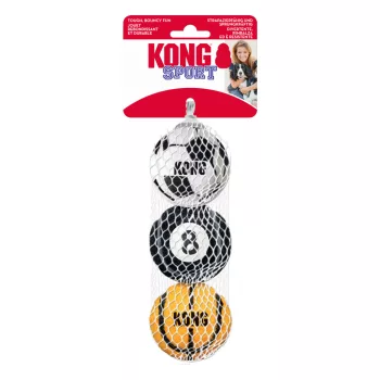 KONG Sport Balls M - extra vastag labdák 3-as csomag