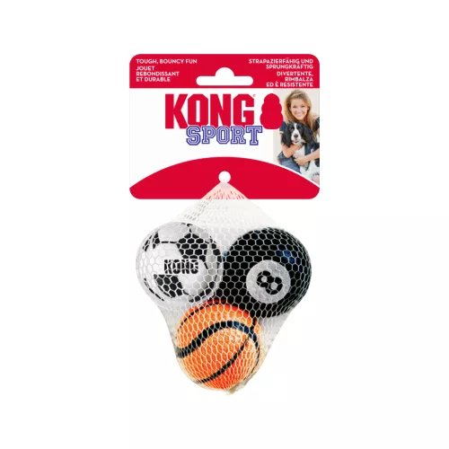 KONG Sport Balls S - extra vastag labdák 3-as csomag