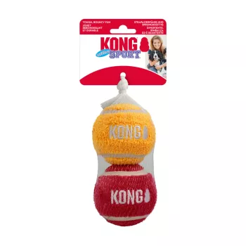   KONG Sport Softies Balls L teniszlabda plüss borítással 2-es csomag