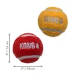 KONG Sport Softies Balls L teniszlabda plüss borítással 2-es csomag